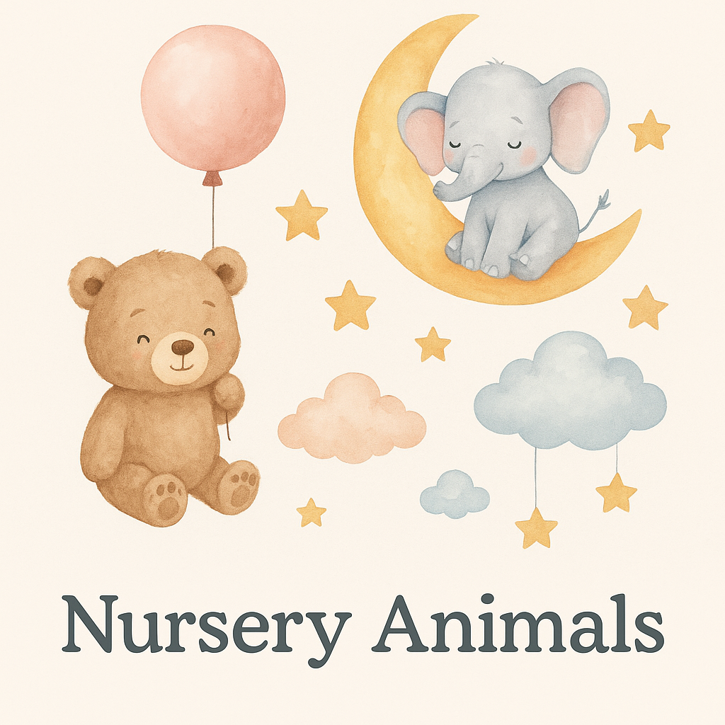 🐻 Nursery Animals